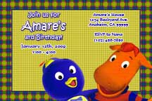 Backyardigans Invitations