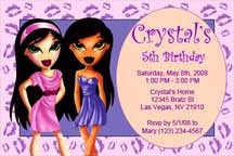 Bratz Invitations