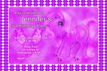 My Little Pony Invitations