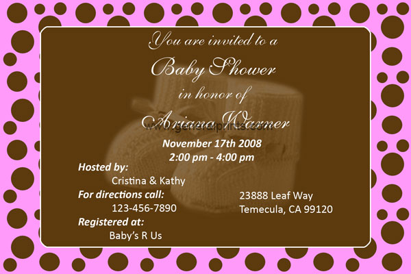 free printable baby shower invitations for boys and girls. teddy bear on the