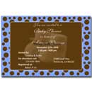 baby booties shower invitations