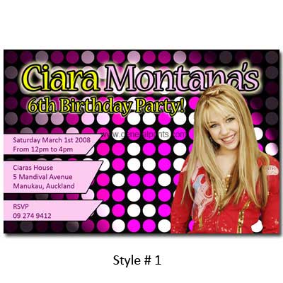 Free Printable Hannah Montana Birthday Pictures 87