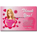 Barbie invitation