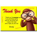 Curious George invitation