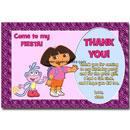 Dora the Explorer invitation