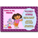 custom dora invitations