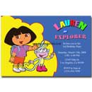 Dora the Explorer invitation