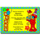 Elmo invitations