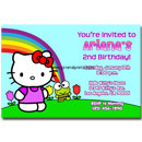 Hello Kitty invitation