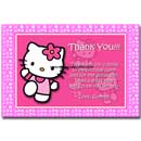 Hello Kitty invitation