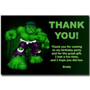 Incredible Hulk invitation