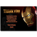 Iron Man invitation