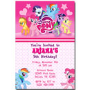 My Little Pony invitation