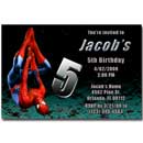 Spiderman invitation