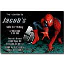 Spiderman invitation