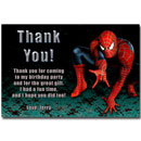 spiderman thank you card