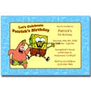 Spongebob invitation