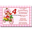 Strawberry Shortcake invitation