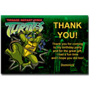 TMNT Ninja Turtles invitation