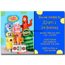 Yo Gabba Gabba invitation