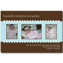 printable Inexpensive photo announcement
