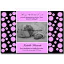Polka Dots photo announcement